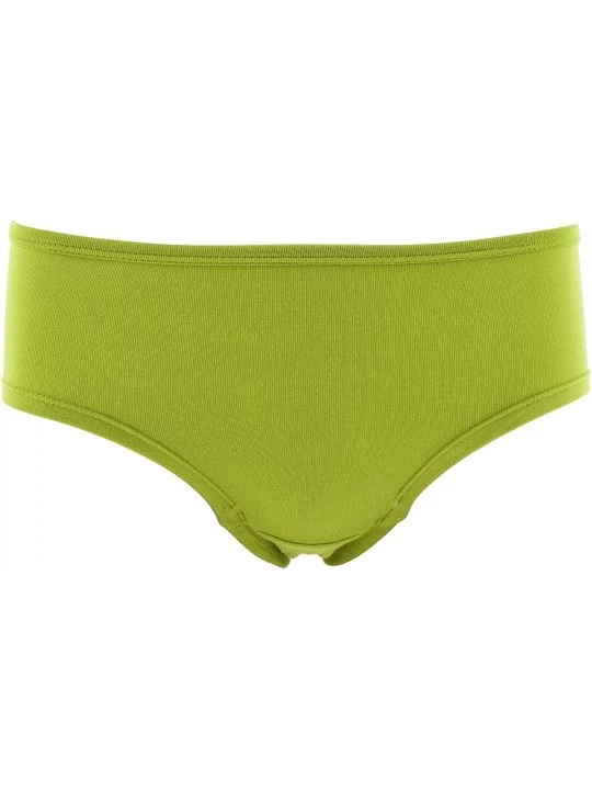Panties Bamboo Women's Solid Classic Brief - Meadow - CH192T8MT9A $22.01