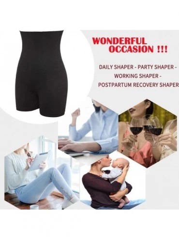 Shapewear Women's Thigh Slimmer Shapewear Butt Lifter Panties Comfort Everyday Leg Reduce Girdles Shorts - Black(firm Control...