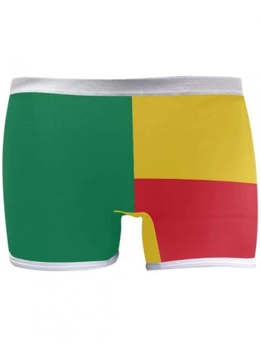 Panties Women's Seamless Boyshort Panties Australian Flag Underwear Stretch Boxer Briefs - Benin Flag - C518SAKY2I4 $20.61