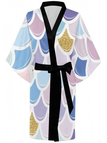 Robes Custom Cute Easter Rabbit Carrot Women Kimono Robes Beach Cover Up for Parties Wedding (XS-2XL) - Multi 3 - CJ194UZLLTT...