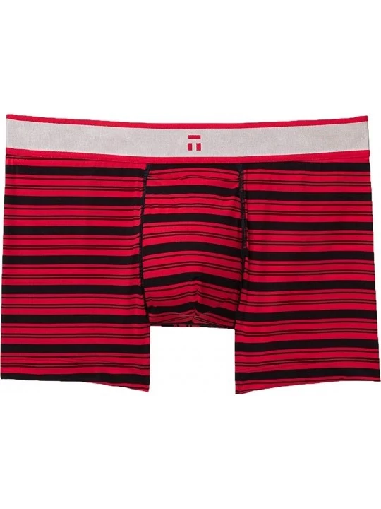 Trunks Men's Air Trunks - Comfortable Breathable Soft Underwear for Men - Black Cane Stripe - CC1985C9GH3 $36.26