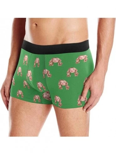 Boxer Briefs Custom Love Heart Men's Funny Face Boxer Shorts Underpants Briefs with Photo(XS-XXXL) - Multi 10 - CL18WIT2LIQ $...