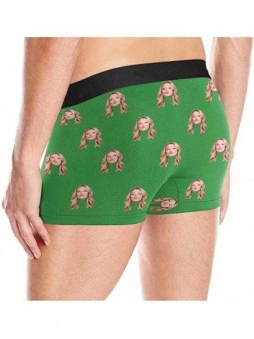 Boxer Briefs Custom Love Heart Men's Funny Face Boxer Shorts Underpants Briefs with Photo(XS-XXXL) - Multi 10 - CL18WIT2LIQ $...