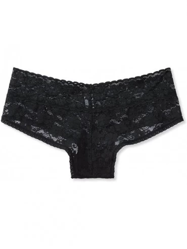 Panties Women's Lace Cheeky Hipster Underwear- 3 pack - Black/Nude/Leopard - CI12O74811F $11.47