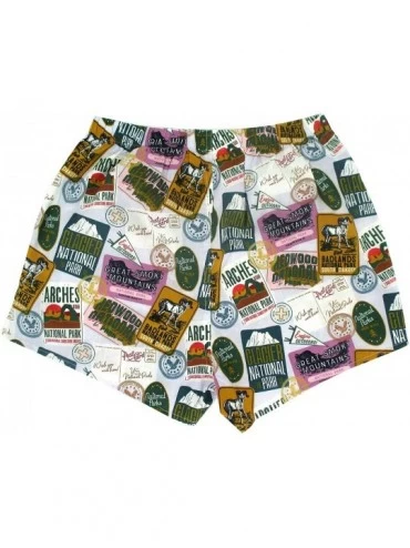 Men's Colorful Funny Animal All Over Print Cotton Boxer Shorts S-XXL ...