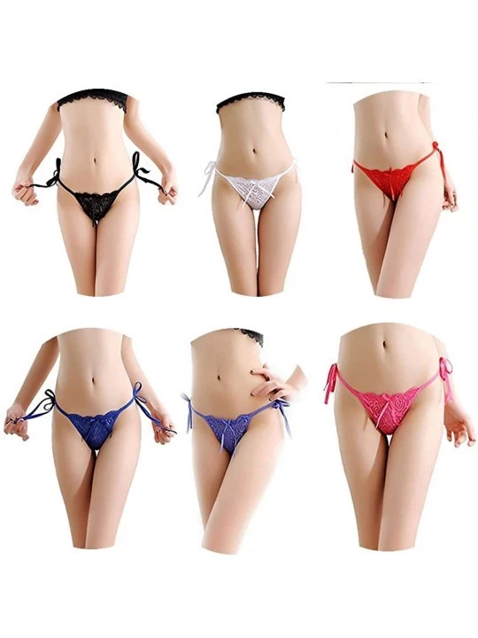 Panties Female Easy Off Underwear Transparent Lace G-Strings Adjustable G-Strings Panties Briefs - Multicolour - CU195XWUTDW ...