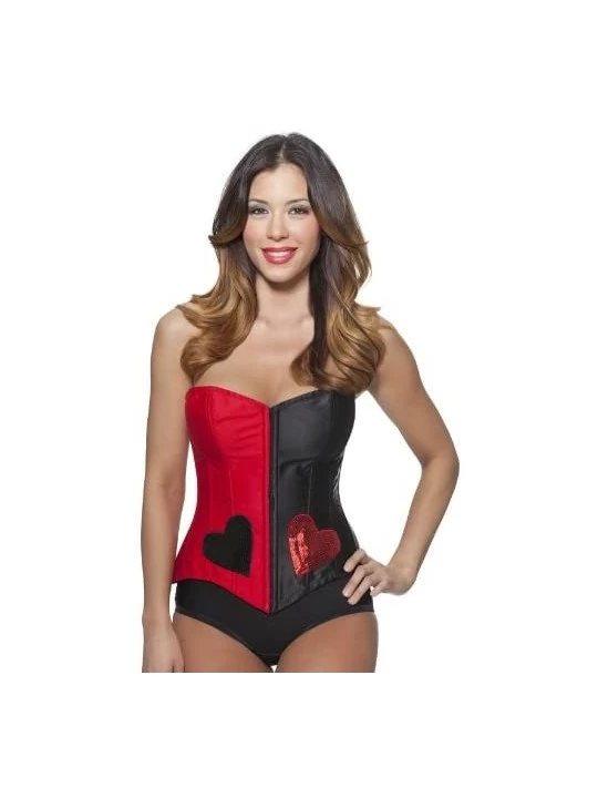 Bustiers & Corsets Black and Red Corset - CW1101VZ7PX $32.42