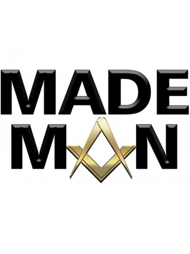 Undershirts Man Square & Compass Masonic Men's Crewneck T-Shirt - Military Green - C31853O9EGC $15.59