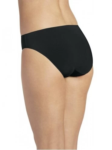 Panties Women's No Panty Line Promise Tactel Bikini - Black - CC115OIIZD9 $15.31