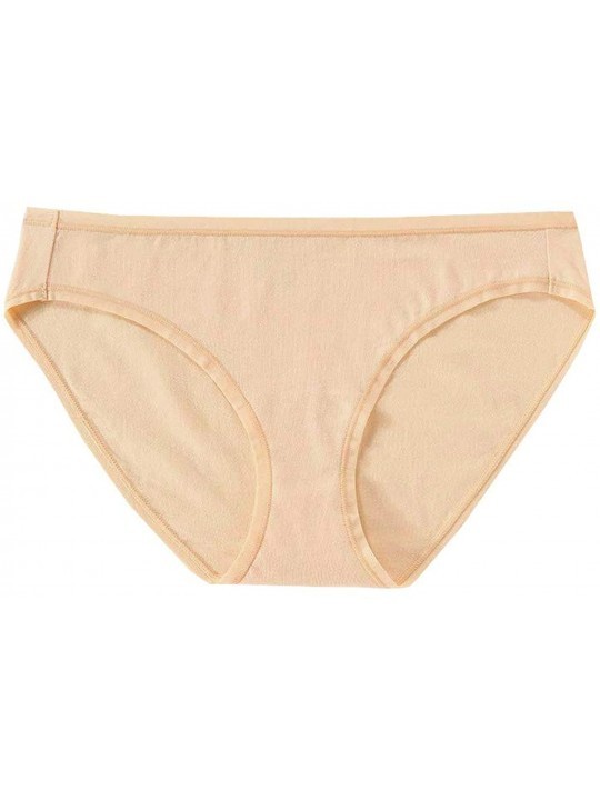 Women's Cotton & Modal Stretch Bikini Panty- 3 to 5-Packs - Beige (5 ...