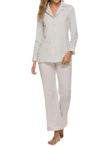 Sets Women's Short Sleeve Loungewear Tee and Shorts Summer V Neck Pajama Sets - 5 - CI190TAAIMK $59.54