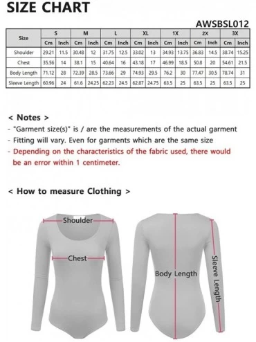 Shapewear Womens Stretchy V-Neck Soft Knit Bodysuit with Plus Size - Awsbsl012_ivory - CK1935OE8OT $16.62