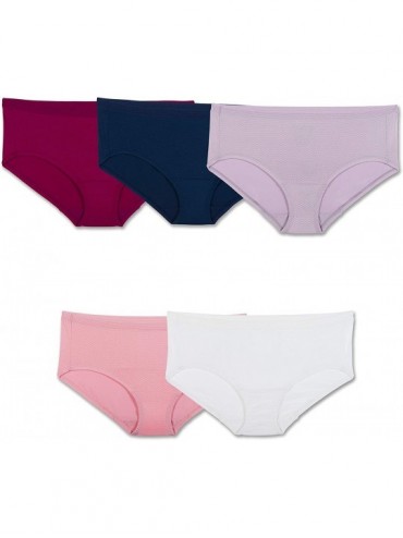 Panties Women's Plus Size Ffm Breathable Micro-mesh Hipster - Assorted - CG18HMSUY6K $29.02