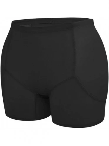 Shapewear Women Lace Padded Seamless Butt Hip Enhancer Shaper Panties Underwear - Black(new) - C8192D2GQC4 $17.74