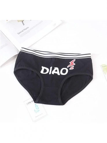 Panties Big Girls' Cotton Underwear Under Panties Brief - 5 Pack Olu3902 - CF18LHHDMDE $14.79