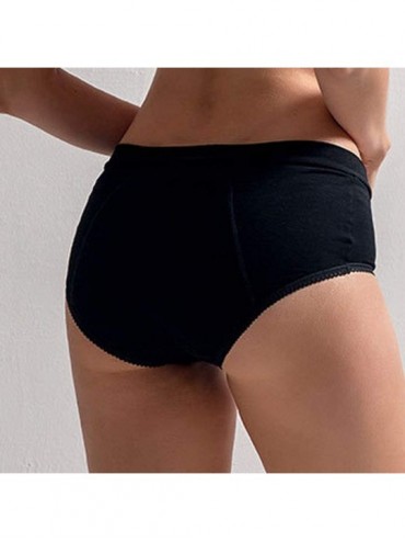 Bustiers & Corsets Leak Proof Menstrual Period Panties Women Underwear Physiological Waist Pants - Black - CQ19D88Q2AX $26.90