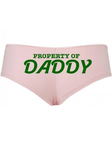 Panties Property of Daddy BDSM DDLG CGL Daddys Princess yes Daddy Sexy - Forest Green - CQ18SUTQ5K3 $28.38