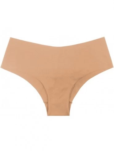 Panties Underwear Smooth Stretch Invisible Cheeky Hipster Panties for Women 6 Pack - Assorted - CF18808I5K7 $24.27