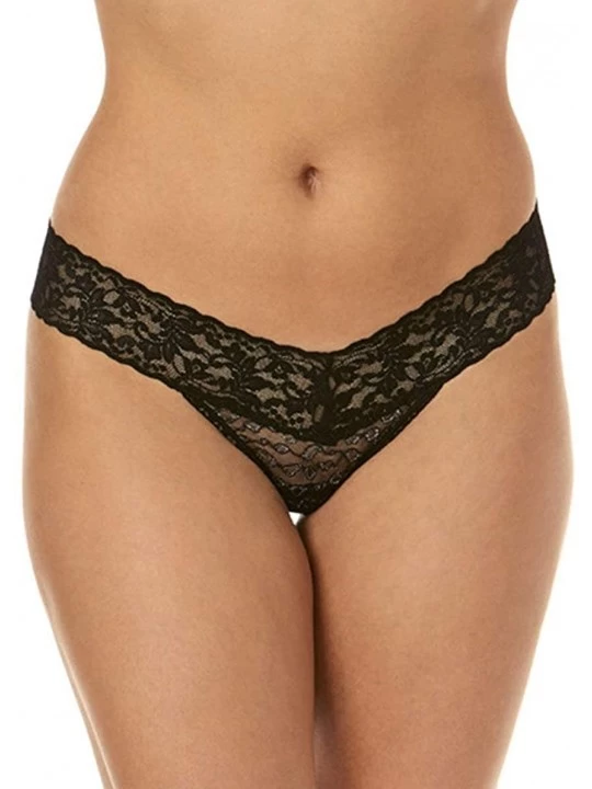 Panties Low Rise Thong (Prints)-Lurex Leopard Black - CK18ZORW3Y5 $18.99