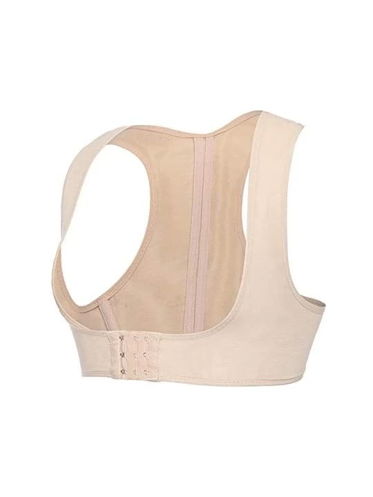 Shapewear Shaper Tops for Women Posture Corrector Chest Brace Up Bra - Nude1 - CM18ZX7H97A $16.42