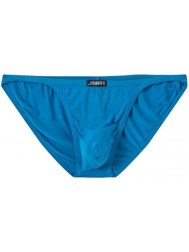 Briefs Bikini Briefs Men Underwear Comfortable Sexy String Underpants - 1 Pack-blue - CI18UIU8ZOZ $23.93