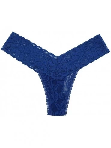 Panties 6 Pack of Lacies Soft Lace Thongs - C31923ELG78 $20.63