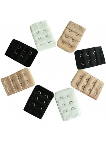 Accessories 5Pcs Lady Bra Extenders 3 RowsHooks Strap Sewing Tool Women Extension Intimates Accessories - Skin 4 Buckle - CB1...