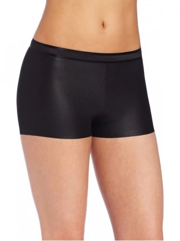 Panties Women's Weightless Comfort Boyshort - Black - CO11CXK397D $35.19
