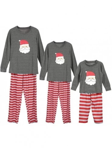 Sleep Sets Matching Family Christmas Pajamas - Santa Claus Sleepwear Xmas PJS Gift - Dad - CQ18ZLE8CLU $63.26