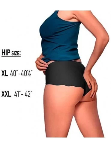 Panties Seamless Panties Underwear with Quick Dry Technology - Plus Size - C718LS3ZYY6 $18.87