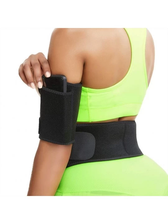 Shapewear Hot Sweat Arm Trimmers for Men & Women Weight Loss Slimmer Wraps Lose Arm Fat - Black - CU193WSMWG0 $21.38
