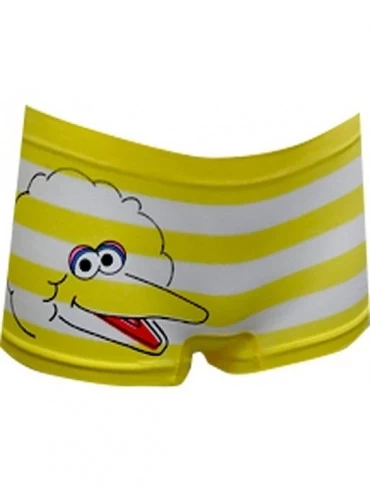 Panties Women's Big Bird Yellow Seamless Boy Short - CW11NCLJR4L $13.55