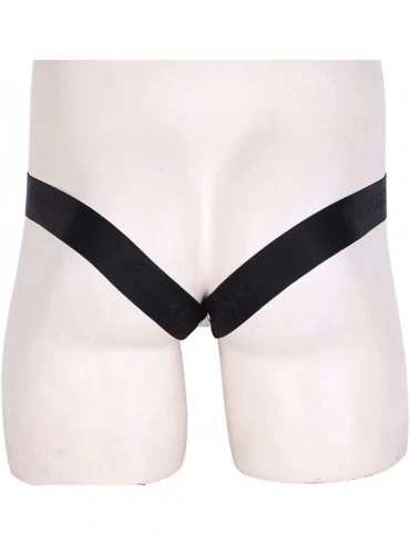 G-Strings & Thongs Men's Grape Smugglers Micro Bulge Pouch Thongs V-String Bikini Briefs Underwear - String White - CG18OX3HR...