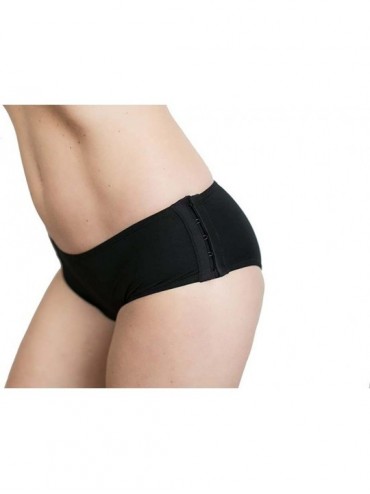 Panties Side Fastening Women's Hipster Panty - Black - C712H790MW9 $52.09