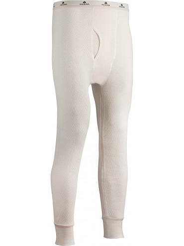 Thermal Underwear Men's Heavyweight Raschel Knit Thermal Underwear Pant - Natural - CN112IPFMHX $28.17