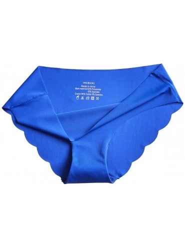 Robes Sexy Underpants Underwear Lingerie- Women's High Waist Thong Lace Panties Comfortable Panties Blue - Blue - CI196CDSHTW...
