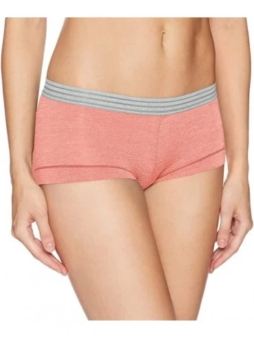 Panties Women's Spectator Boyshort Panty - Geranium Pink - C912O0VTQ5U $22.16