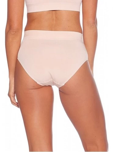 Panties Body EcoWear Women's Full Brief - Bamboo Viscose - Comfy Full Coverage Underwear - White - CJ12O6GU3FA $21.41