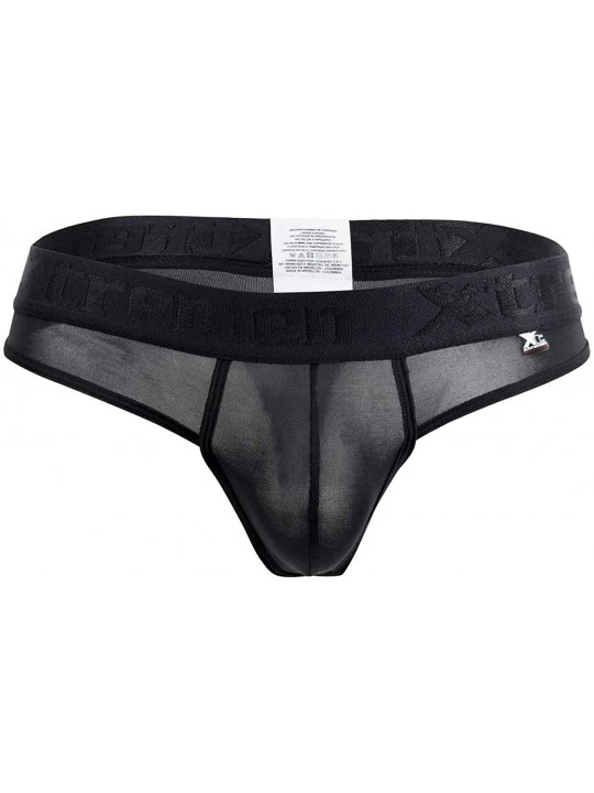 G-Strings & Thongs Underwear Fashion Thongs for Men - Black_style_91031-3 - CH19GSSKLKK $30.68
