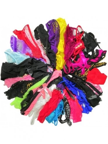 Panties Women's Naughty Panties Sexy Lingerie Variety Pack L - CF18A9AXT0I $8.91