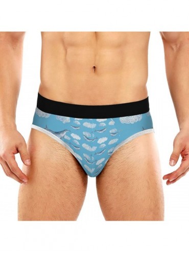 G-Strings & Thongs Men's Breathable Underwear Bikini Triangle Panties Classic Sport Briefs Thong - Color13 - CK199HQCT8O $34.19