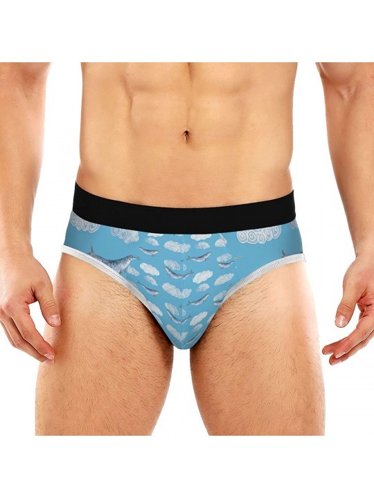 G-Strings & Thongs Men's Breathable Underwear Bikini Triangle Panties Classic Sport Briefs Thong - Color13 - CK199HQCT8O $31.37