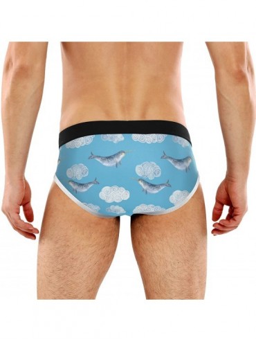 G-Strings & Thongs Men's Breathable Underwear Bikini Triangle Panties Classic Sport Briefs Thong - Color13 - CK199HQCT8O $31.37
