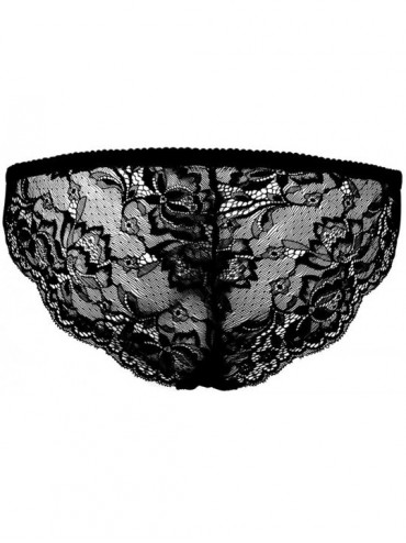 Thermal Underwear Women Lace Underwear Low Waist Brief Soft Panties Blooming Flower Branch - Multi 1 - C219E7GX423 $51.27
