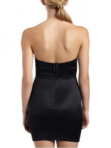 Shapewear Women's Firm Control Strapless Slip with Convertible Straps 3741 - Black - C5111JO66TR $30.75